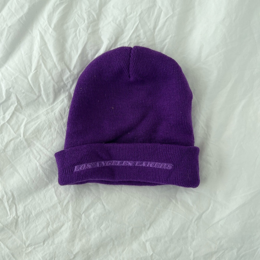 LA Lakers Purple Beanie 💜💛